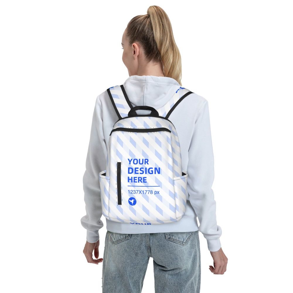 Black Simple Lightweight Strong Durable Casual Backpack Black Simple Lightweight Strong Durable Casual Backpack